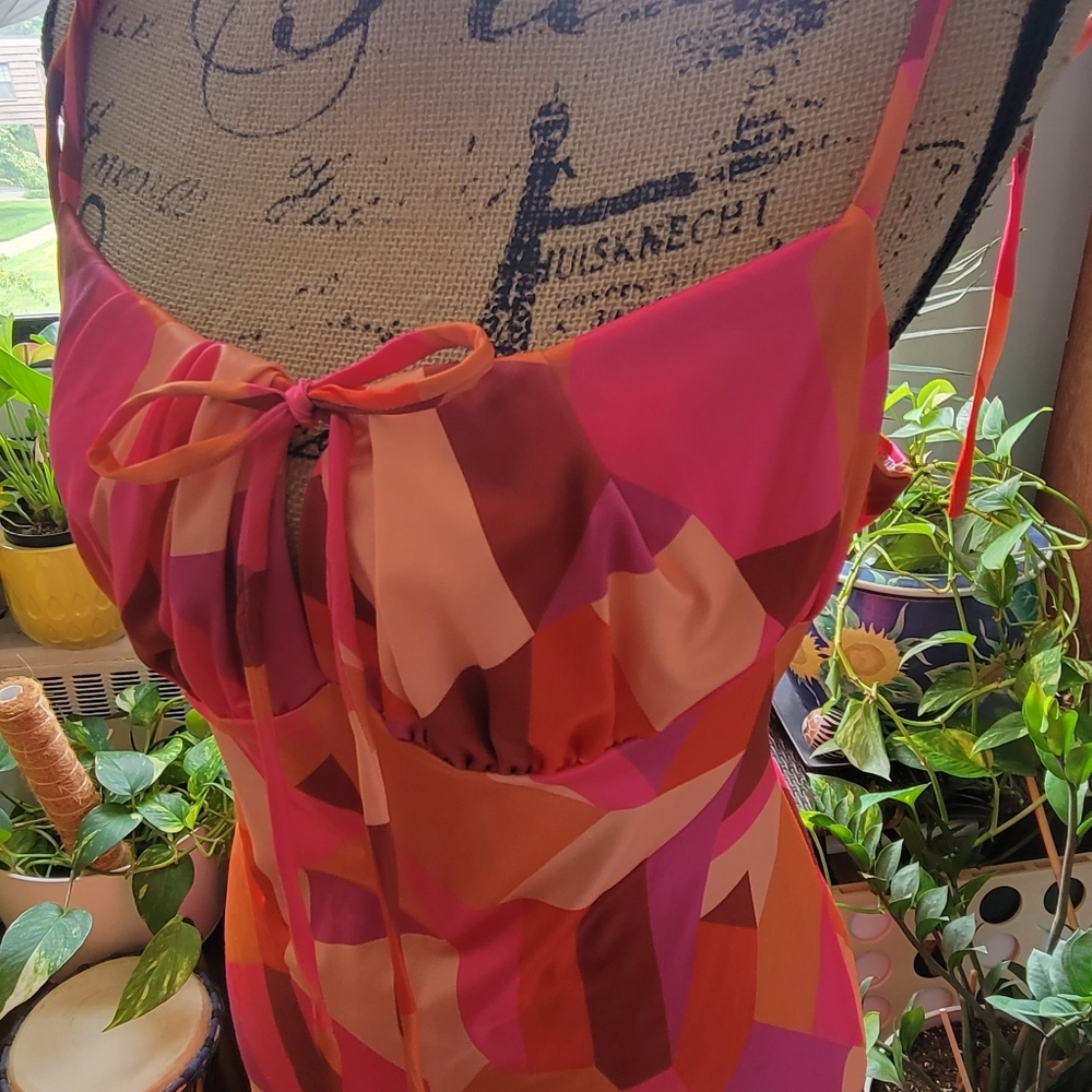 Multi Color Maxi Dress...(Never Worn, NWT) - Picture 2 of 5